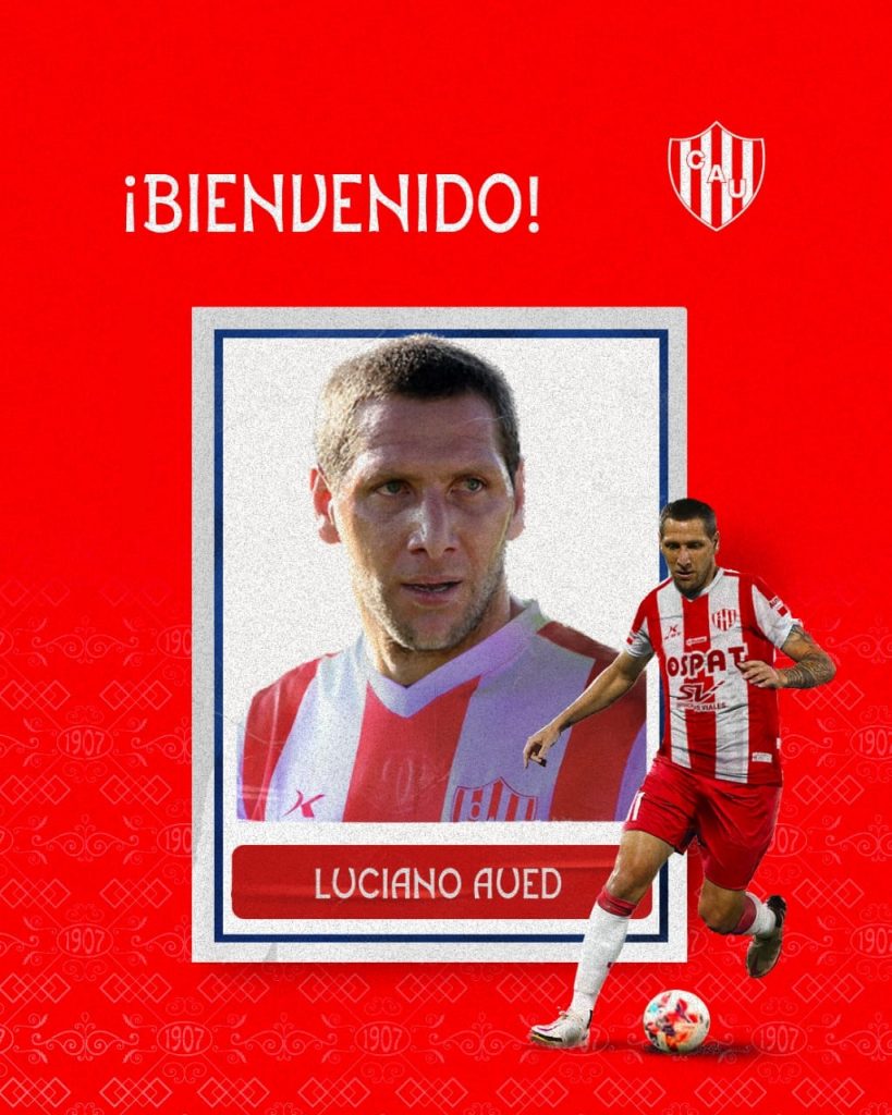 Luciano Aued es nuevo refuerzo rojiblanco