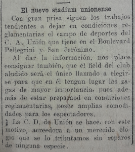 Diario Santa Fe, 15/4/1920