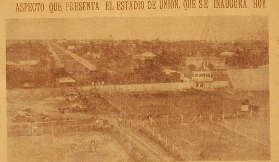 Foto del Diario El Orden del 28/4/1929, tomada desde la chimenea de la curtiembre Baragiola