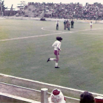 Obras tribuna Norte, 1977 - Foto: @centrojas