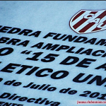 Piedra fundacional, 2012