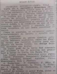 Diario La Capital, 10/06/1912