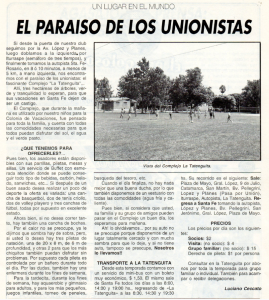 Revista Unión, Enero de 1996