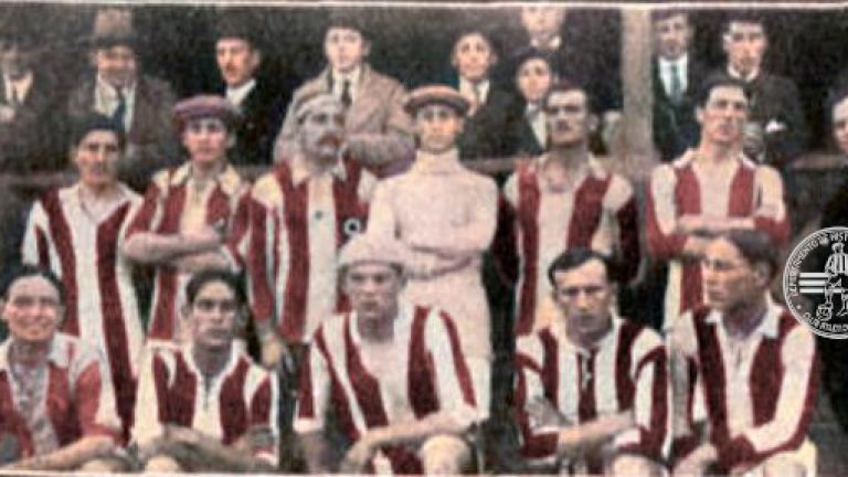 Equipo de Unión que enfrentó a NOB por la Copa de Honor "Cusenier", 1913